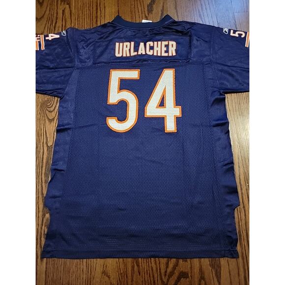 Reebok Brian Urlacher Chicago Bears Football Jersey Youth XL 18-20 Boys Kids - Picture 8 of 9